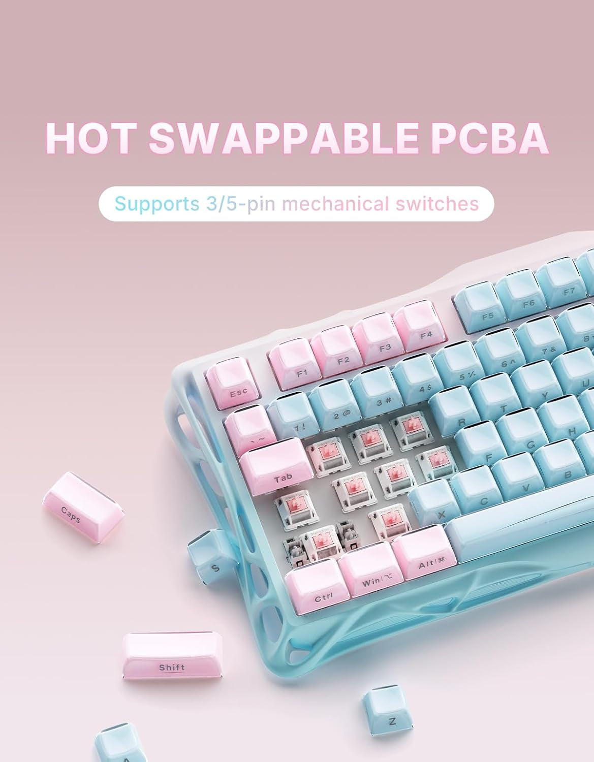 K1 Lite Pastel Keyboard